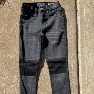 Black patched jeans!